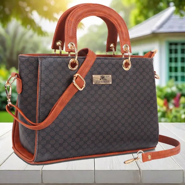 Black_Pu_Hand_Held_Bag_Casual_For_Women