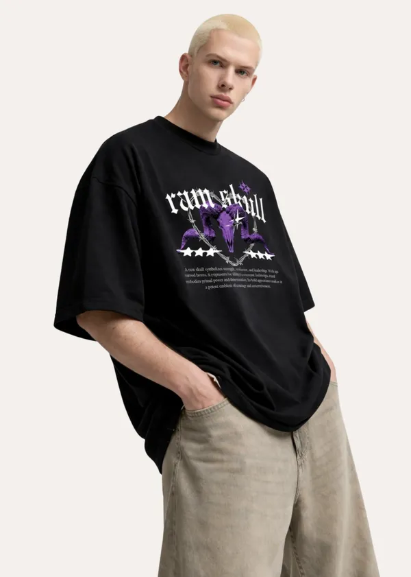 Black_Ram_Skull_Graphic_Oversized_T_Shirt_For_Men