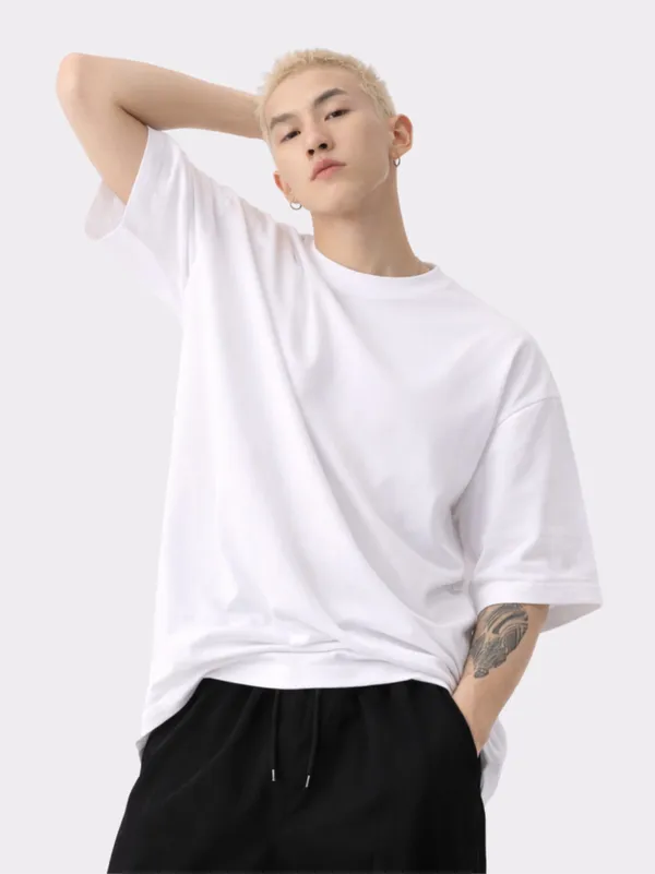 White_Cotton_Oversized_T_Shirt_For_Men
