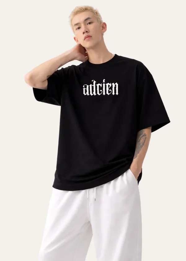 Black_Adrien_With_Gothic_Typography_Oversized_T_Shirt_For_Men