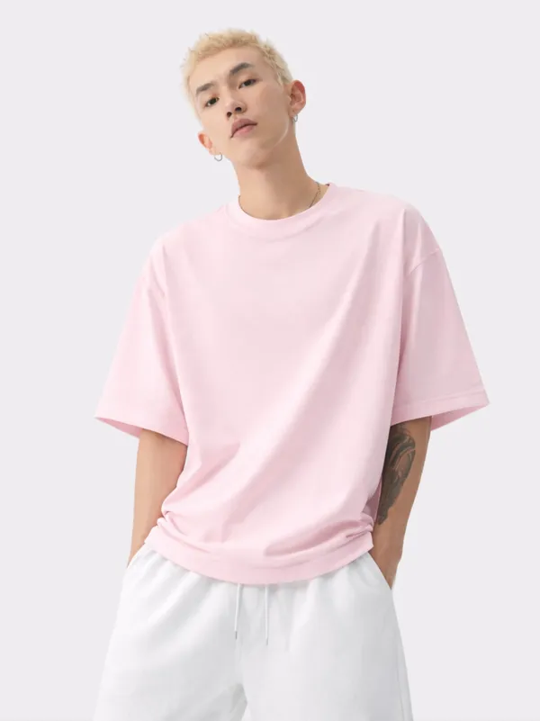Pink_Cotton_Oversized_T_Shirt_For_Men