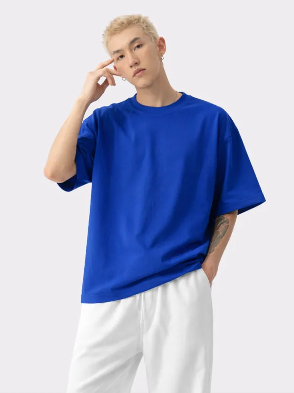 Blue_Cotton_Royal_Blue_Oversized_T_Shirt_For_Men
