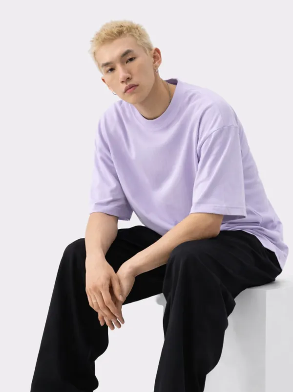 Purple_Half_Sleeve_Oversized_T_Shirt_For_Men