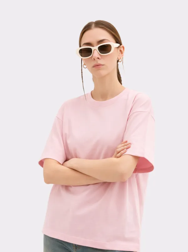 Light_Pink_Cotton_Oversized_T_Shirt_For_Women