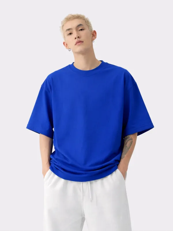 Blue_Cotton_Royal_Blue_Oversized_T_Shirt_For_Men