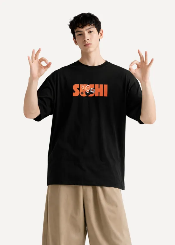 Black_Sushi_Graphic_Print_Oversized_T_Shirt_For_Men