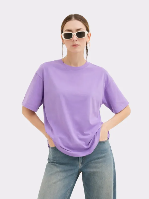 Purple_Cotton_Casual_Relaxed_Fit_Oversized_T_Shirt_For_Women