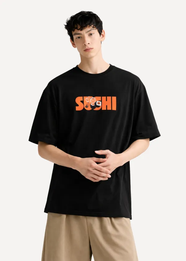 Black_Sushi_Graphic_Print_Oversized_T_Shirt_For_Men