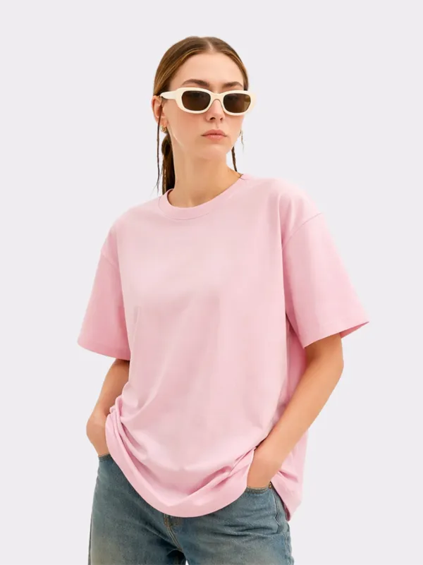 Light_Pink_Cotton_Oversized_T_Shirt_For_Women