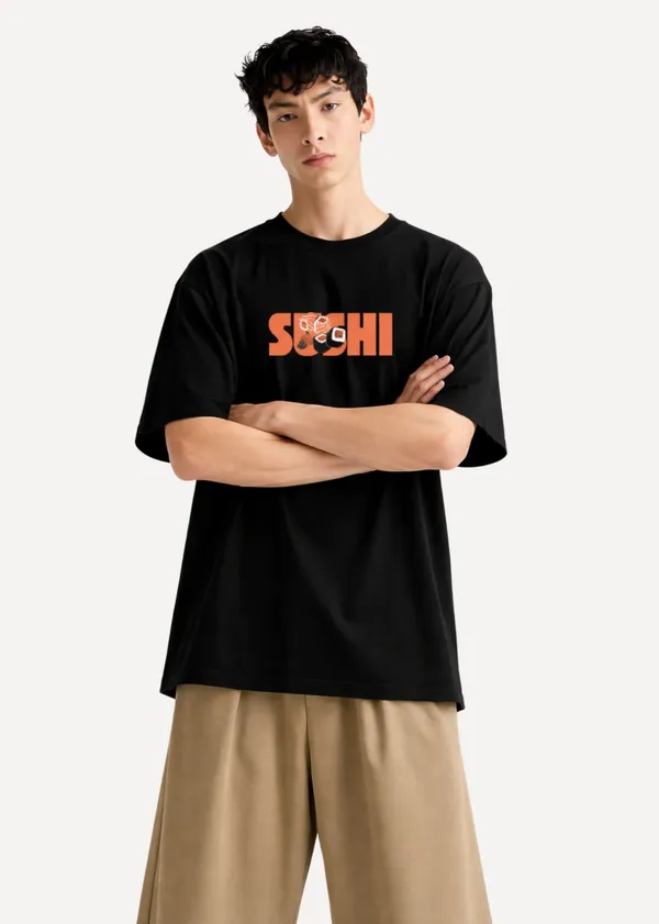 Black_Sushi_Graphic_Print_Oversized_T_Shirt_For_Men