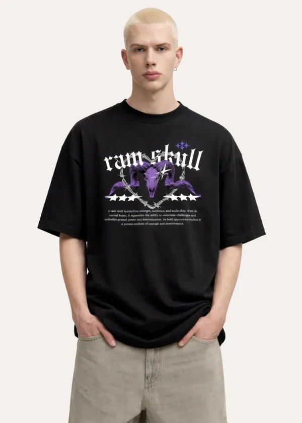 Black_Ram_Skull_Graphic_Oversized_T_Shirt_For_Men