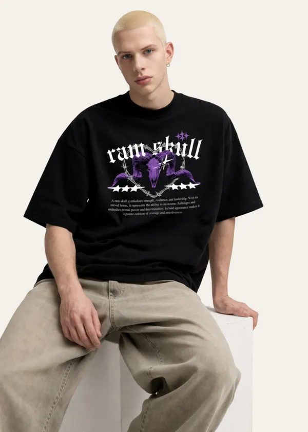 Black_Ram_Skull_Graphic_Oversized_T_Shirt_For_Men