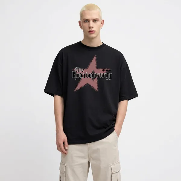 Black_The_Bureaucracy_Star_Graphic_Oversized_T_Shirt_For_Men