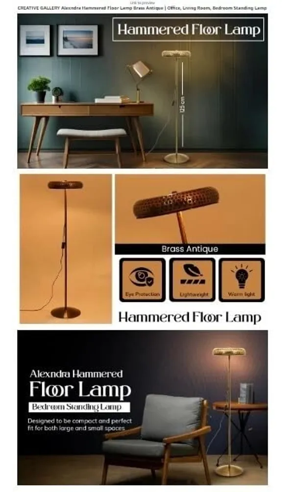 Brass_Antique_Ms_Metal_Premium_Floor_Lamp_For_Home_And_Office