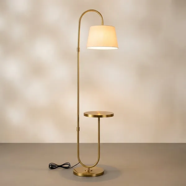 Epl_Gold_Antique_Ms_Metal_Premium_Floor_Lamp_For_Home_And_Office