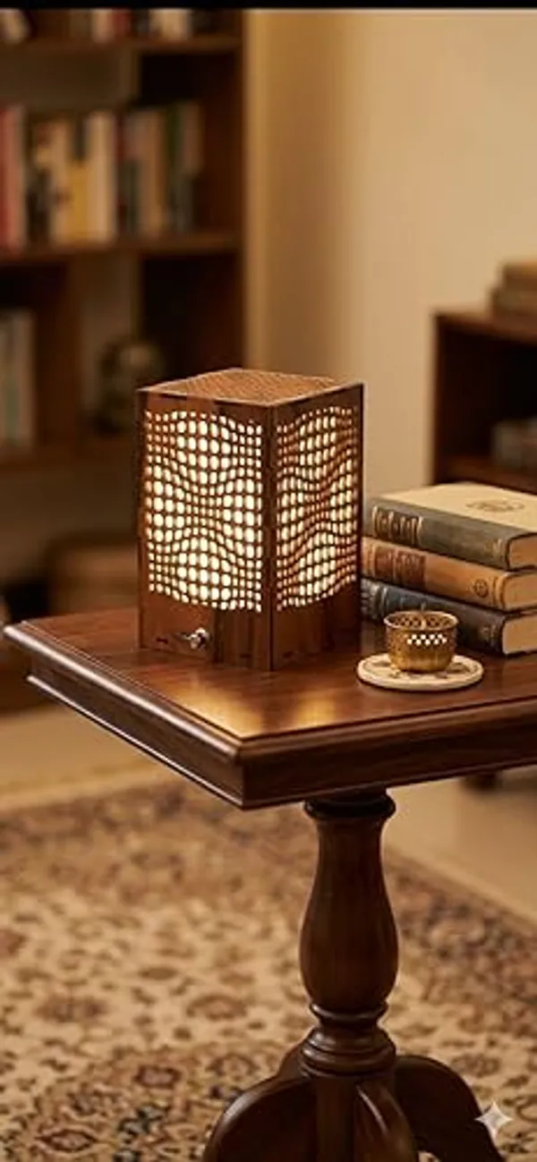Decor_Destination_Wooden_Table_Lamp,_3D_Ball_Design,_Natural_Wood_Finish,_Rechargeable_LED,_Touch_Dimmable,_Bedside_Night_Light