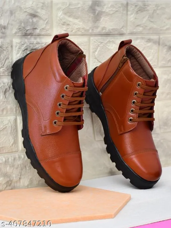 Stylish_Men_Boots_Police_Boot_Women_Police_Boot_With_Zip