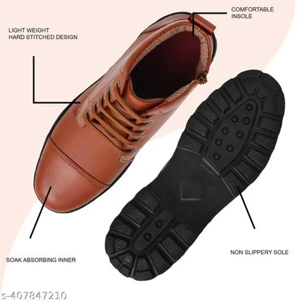 Stylish_Men_Boots_Police_Boot_Women_Police_Boot_With_Zip