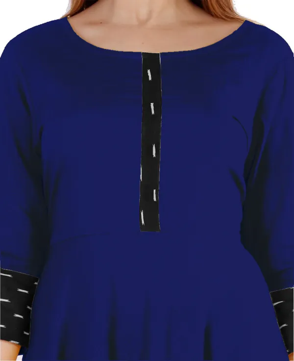 Hf_Holyday_Fashion_Cotton_Silk_Plain_Umbrella_Anarkali_Kurta_For_Women_With_Printed_Border