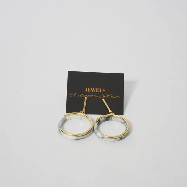 Gold-Toned_Dual-Tone_Circle_Drop_Earrings_for_Women