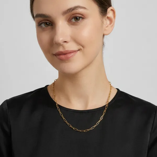 Gold-Toned_Paperclip_Chain_Necklace