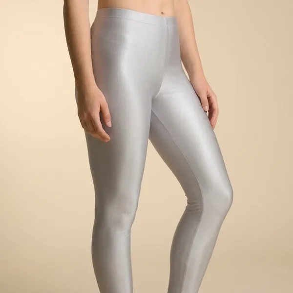 Womens_Metallic_Silver_Shimmer_Leggings_Stretchable_&_Comfortable_Ankle_Length_Bottom_Wear