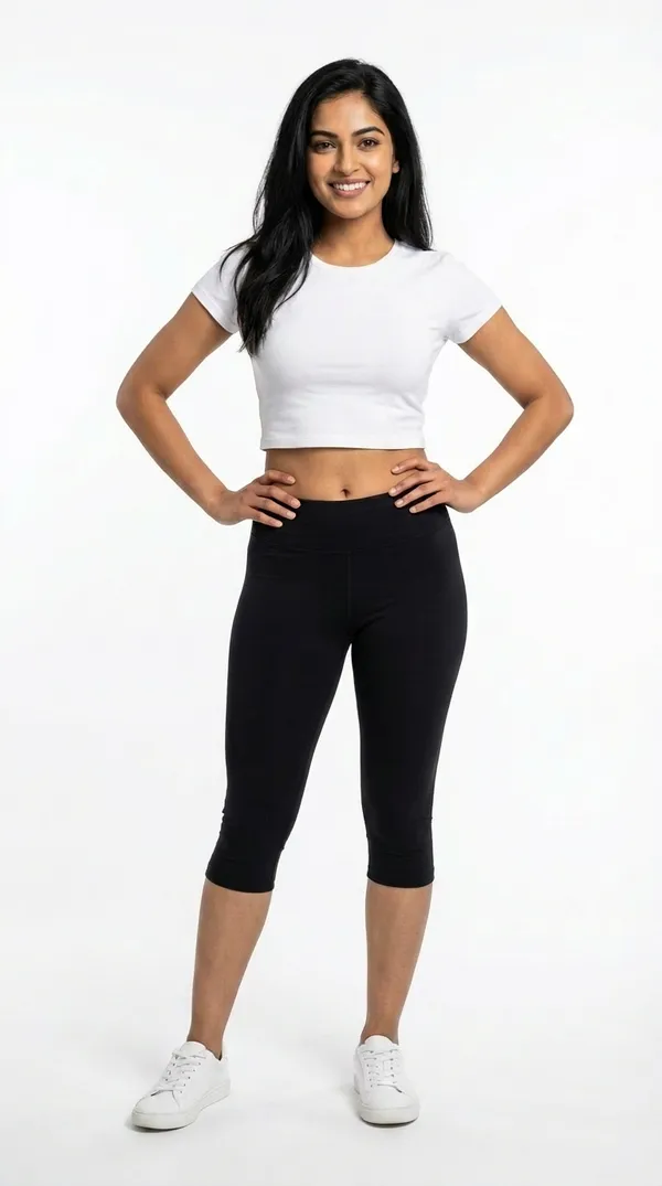 Womens_Black_3_/_4_Leggings