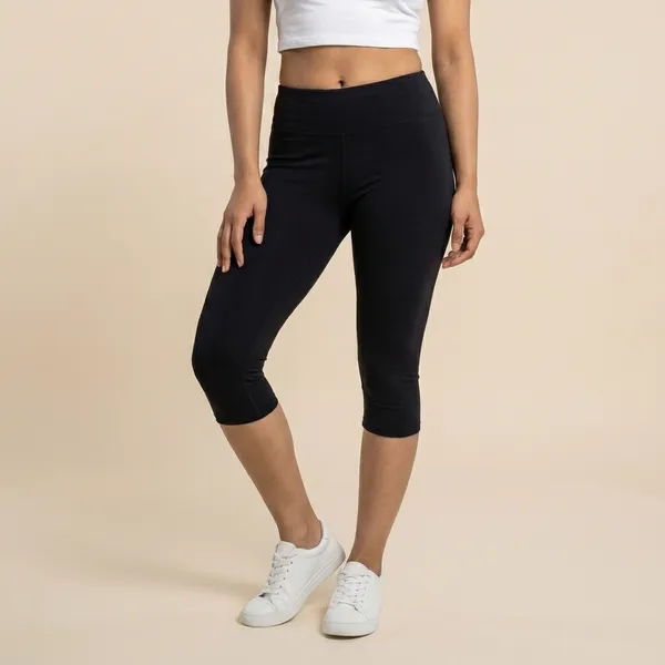 Womens_Black_3_/_4_Leggings