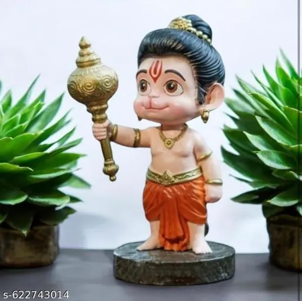 Bal_Hanuman_Idol_Resin_Statue_With_Gada_Bajrangbali_Murti_For_Car_Dashboard_Home_Temple_Office_Desk_Decorative_Figurine