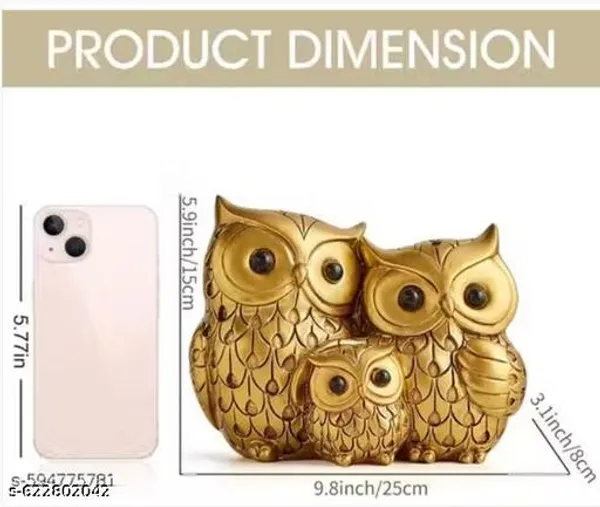 Golden_Owl_Family_Showpiece_For_Home_Decor_Decorative_Resin_Owl_Figurine_Set_For_Living_Room_Table_Shelf_Elegant_Owl_Statue_For_Gift_Interior_Decoration