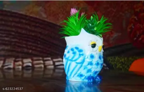 Handcrafted_Owl_Shape_Flower_Pot_For_Table_Decor_Small_Ceramic_Planter_For_Indoor_Plants_Succulents