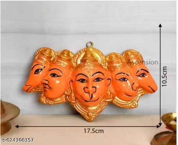 Divine_Panchmukhi_Hanuman_Wall_Hanging_Mukhota_Home_Protection_Vastu_Good_Luck