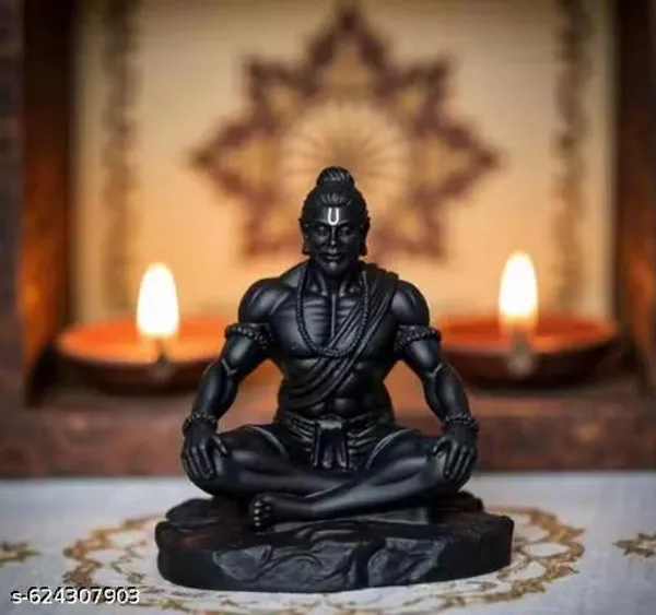Muscular_Black_Hanuman_Idol_Statue_Premium_Resin_Bajrangbali_For_Desk_Gym_Decor_Power_Devotion