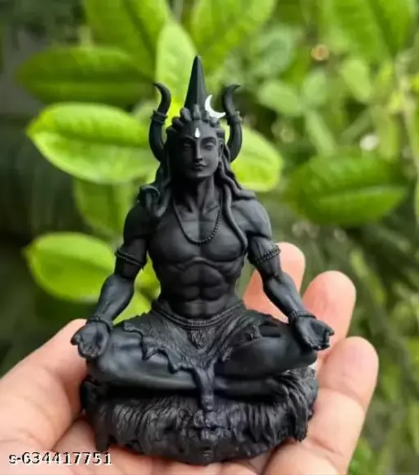 Auspicious_Matte_Black_Lord_Shiva_Idol_Mahadev_In_Meditation_Premium_Resin_Statue_For_Car_Dashboard_Office_Desk_Decor_Adiyogi