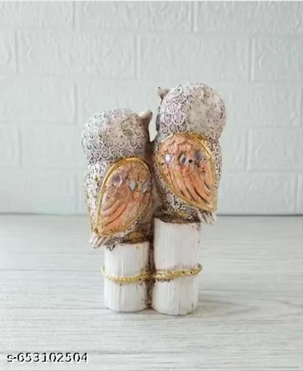 Elegant_Triple_Owl_Family_Resin_Showpiece_For_Home_Decor_Vastu_Owl_Statue_For_Living_Room_Office_Gift_Purpose_Golden_Orange_Decorative_Owl_Figurine