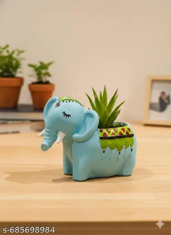 Sky_Blue_Polyresin_Elephant_Planter_Pot_For_Table_Decor_Cute_Mini_Animal_Shape_Pot_For_Indoor_Plants_Gifting_Home_Decoration