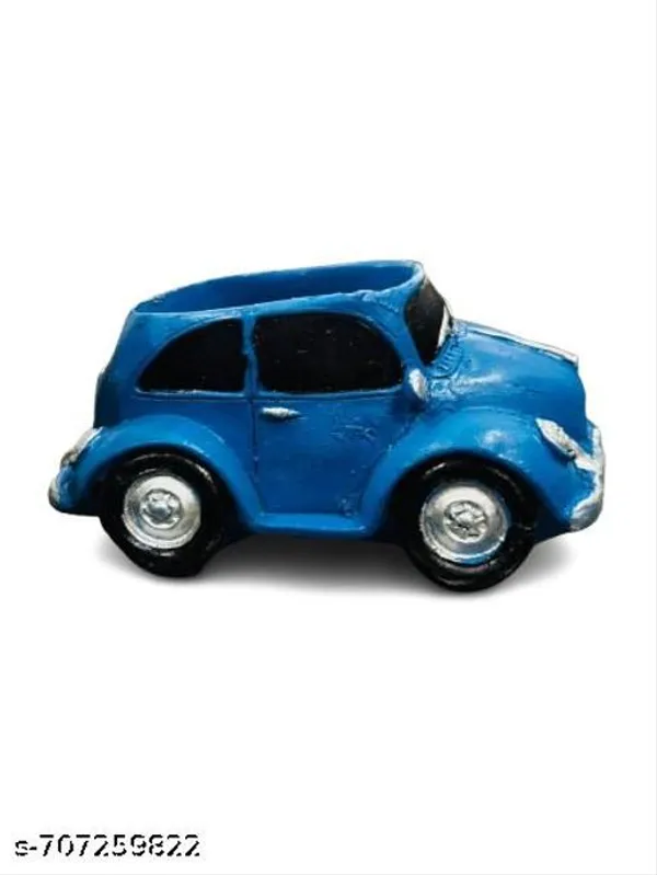 Unique_Blue_Beetle_Car_Shape_Resin_Pen_Stand_Office_Desk_Organizer_For_Home_Study_Table_Pack_Of_1