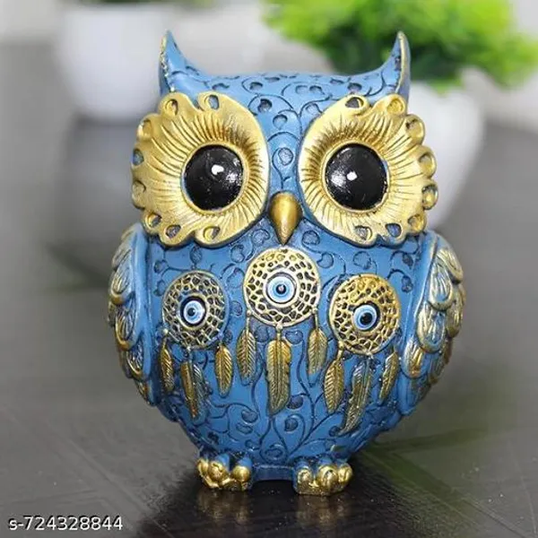 Premium_Resin_Blue_Gold_Owl_Figurine_Handcrafted_Evil_Eye_Protection_Statue_For_Vastu_Home_Decor_Showpiece_Office_Table_Gifting