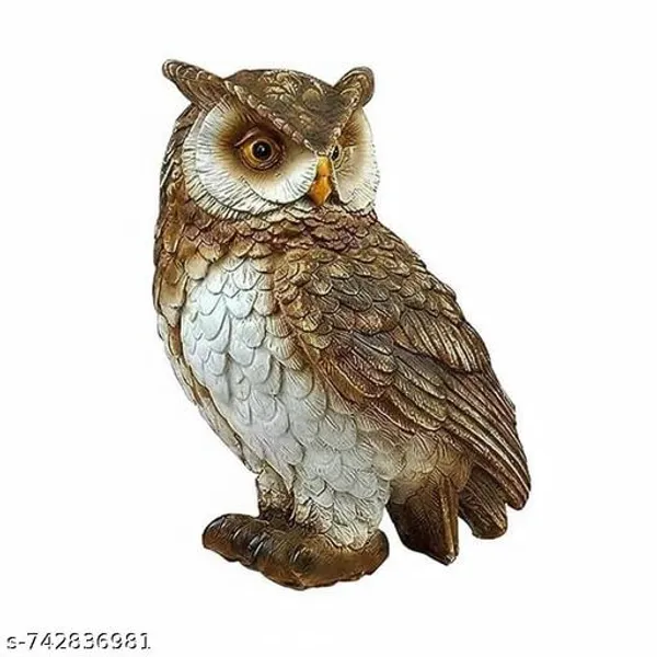 Handcrafted_Resin_Owl_Figurine_Decorative_Great_Horned_Owl_Statue_For_Home_Decor_Office_Desk_And_Gifting_Brown_White_6_Inch