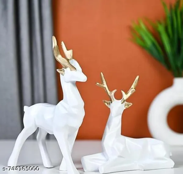 Elegant_White_Gold_Deer_Figurines_Decorative_Resin_Animal_Sculpture