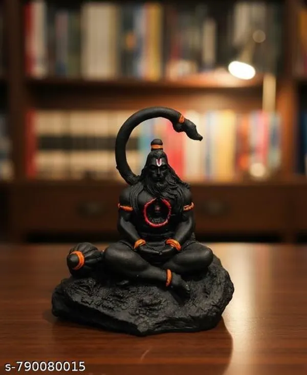Lord_Hanuman_Meditating_Idol_Black_Orange_Hanuman_Murti_For_Home_Decor_Office_Desk_Gifting