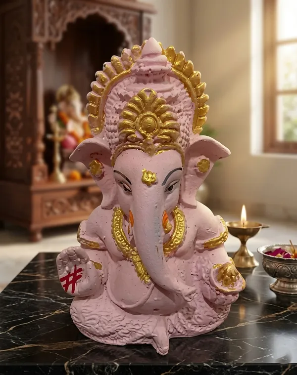 Pink_Gold_Ganesha_Idol_For_Home_Temple_Decorative_Ganpati_Statue_For_Festive_Decor