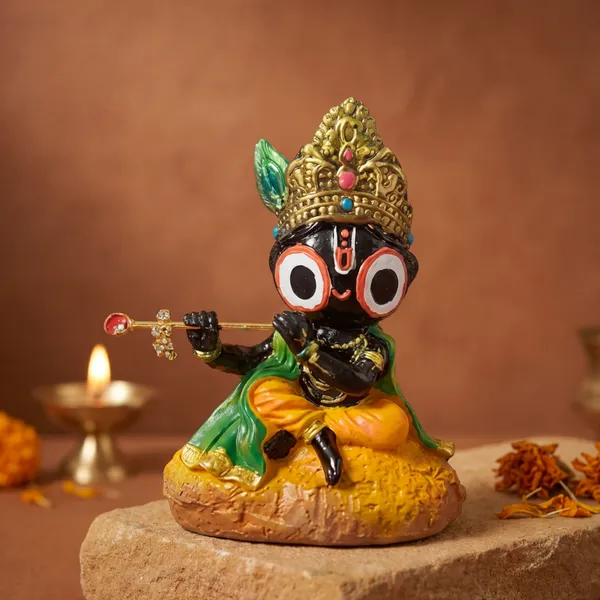 Cute_Lord_Jagannath_Idol_With_Flute_Decorative_Figurine_For_Home_Desk