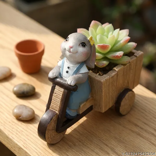 Cute_Resin_Rabbit_On_Tricycle_Planter_Pot_For_Desk_Balcony_Home_Decor