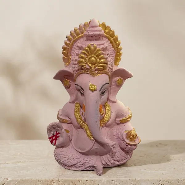 Pink_Gold_Ganesha_Idol_For_Home_Temple_Decorative_Ganpati_Statue_For_Festive_Decor