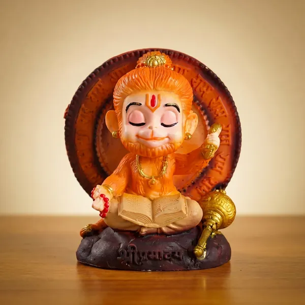 Adorable_Bal_Hanuman_Baby_Hanuman_Murti_With_Book_Gada_Cute_Desk_Car_Decor_Idol