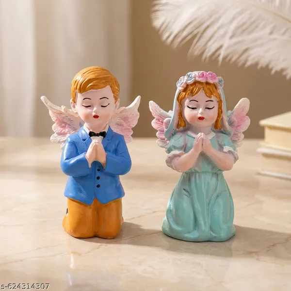 Cute_Praying_Angel_Boy_Girl_Showpiece_Set_Resin_Figurines_For_Baby_Shower_Kids_Room_Decor