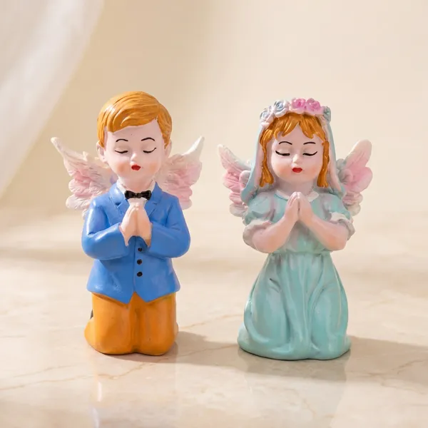 Cute_Praying_Angel_Boy_Girl_Showpiece_Set_Resin_Figurines_For_Baby_Shower_Kids_Room_Decor