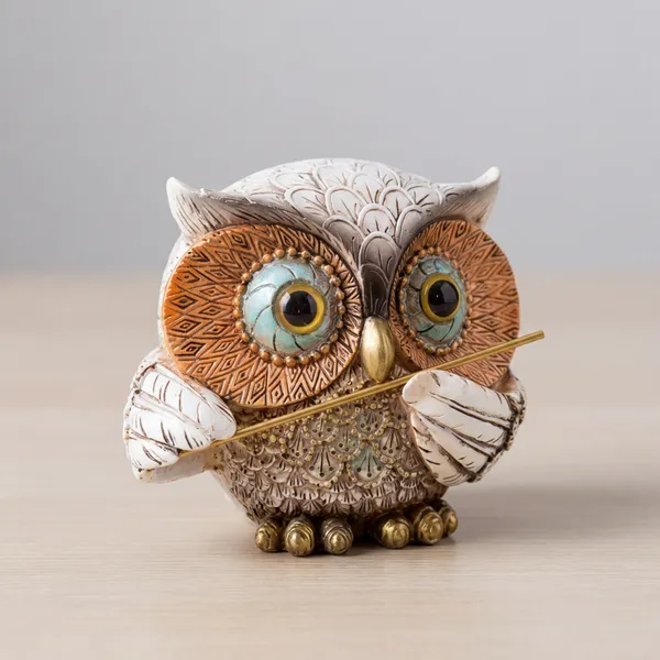 Vintage_Bohemian_Owl_Figurine_With_Metallic_Finish_Intricate_Resin_Showpiece_For_Office_Desk_And_Home_Decor