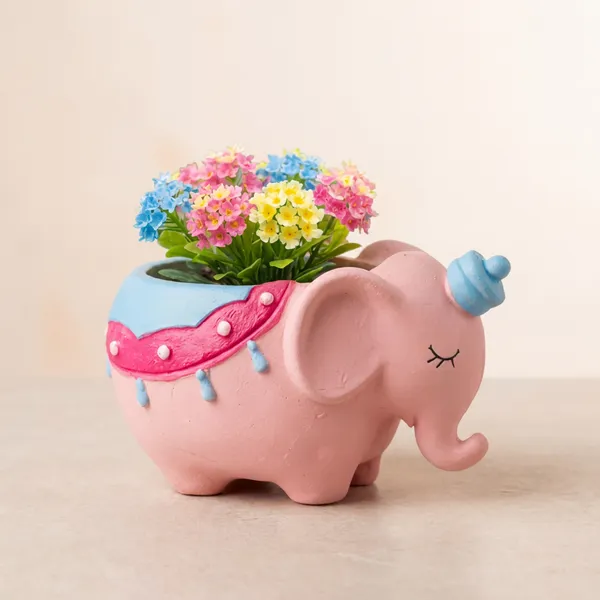 Cute_Pink_Elephant_Shape_Polyresin_Planter_Pot_For_Home_Decor_Animal_Theme_Succulent_Holder_For_Table_Kids_Room_Gift_Use